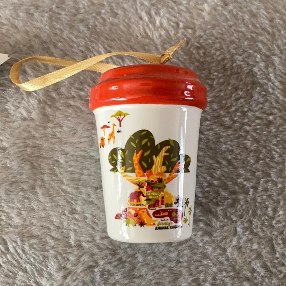 Disney Starbucks ornaments
